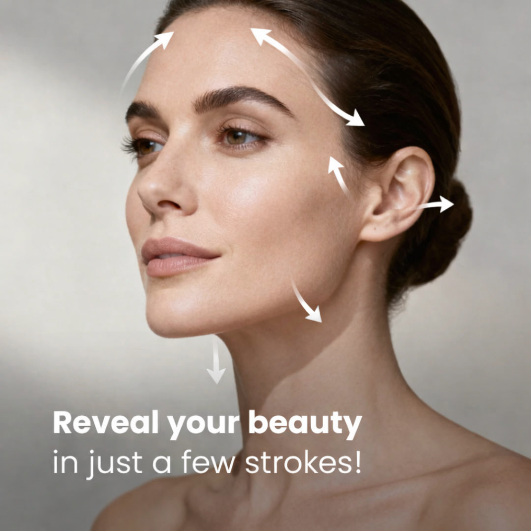 Sozuna SculptBrush™ — Drain the puff. Reveal your face